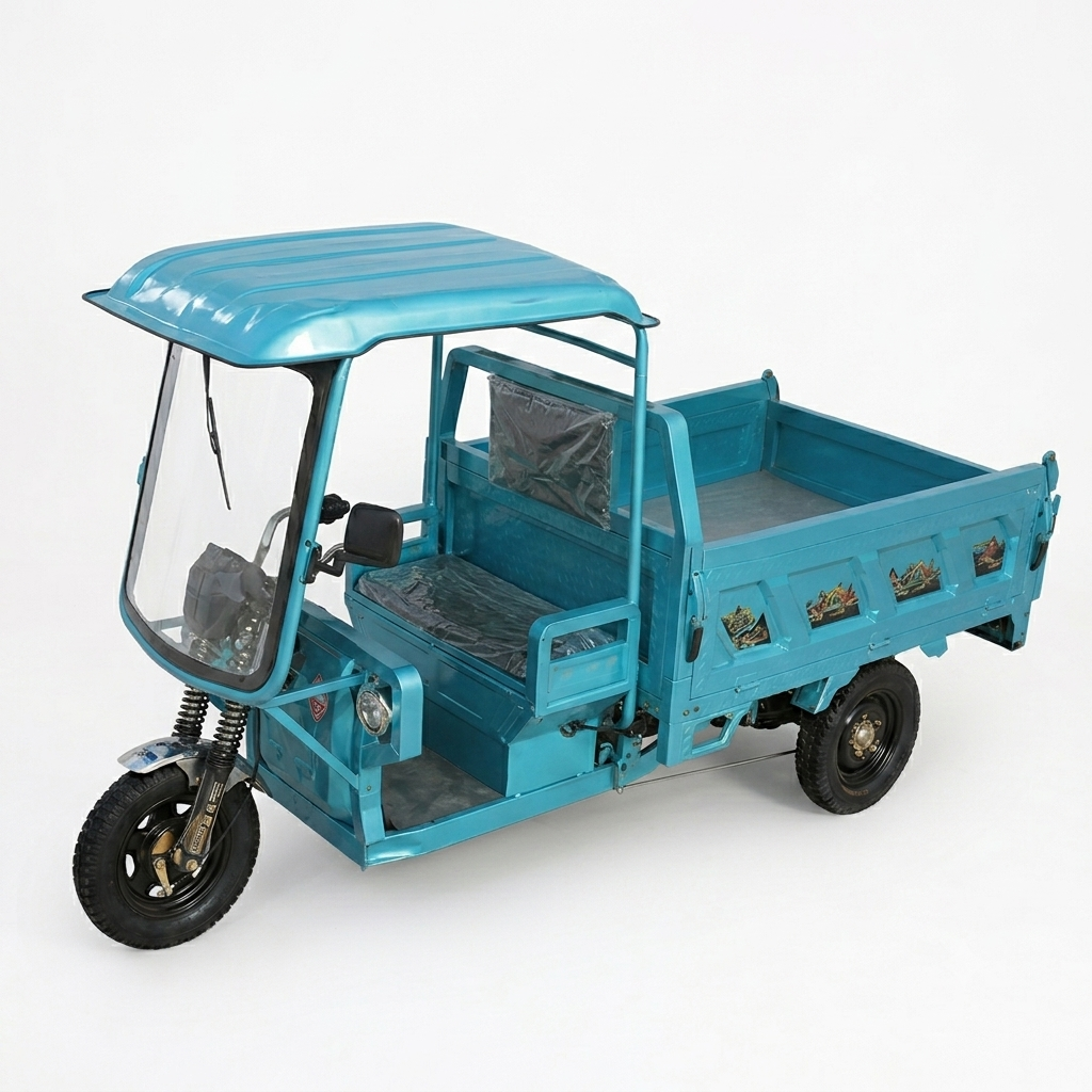 ZJ-160 Weather Canopy Electric Cargo Tricycle