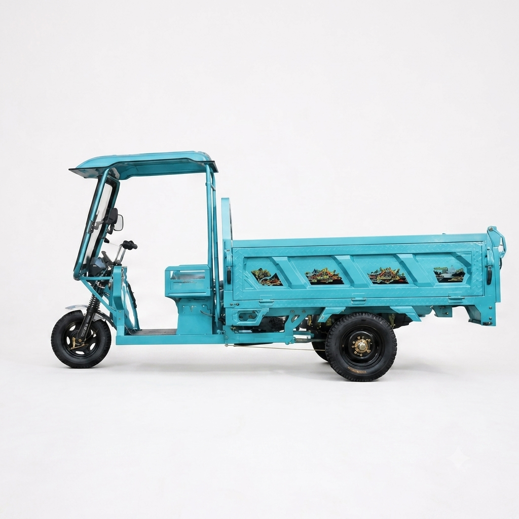 ZJ-160 Weather Canopy Electric Cargo Tricycle